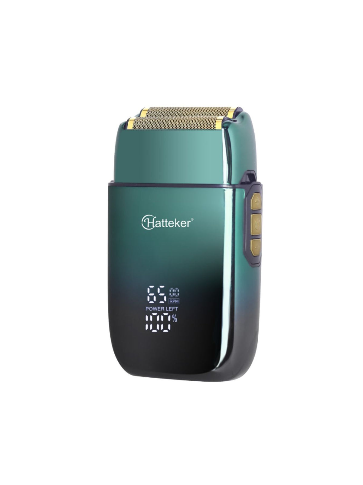 Portable shaver held in hand
