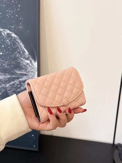 PU Leather Solid Color Wallet - Fashorio