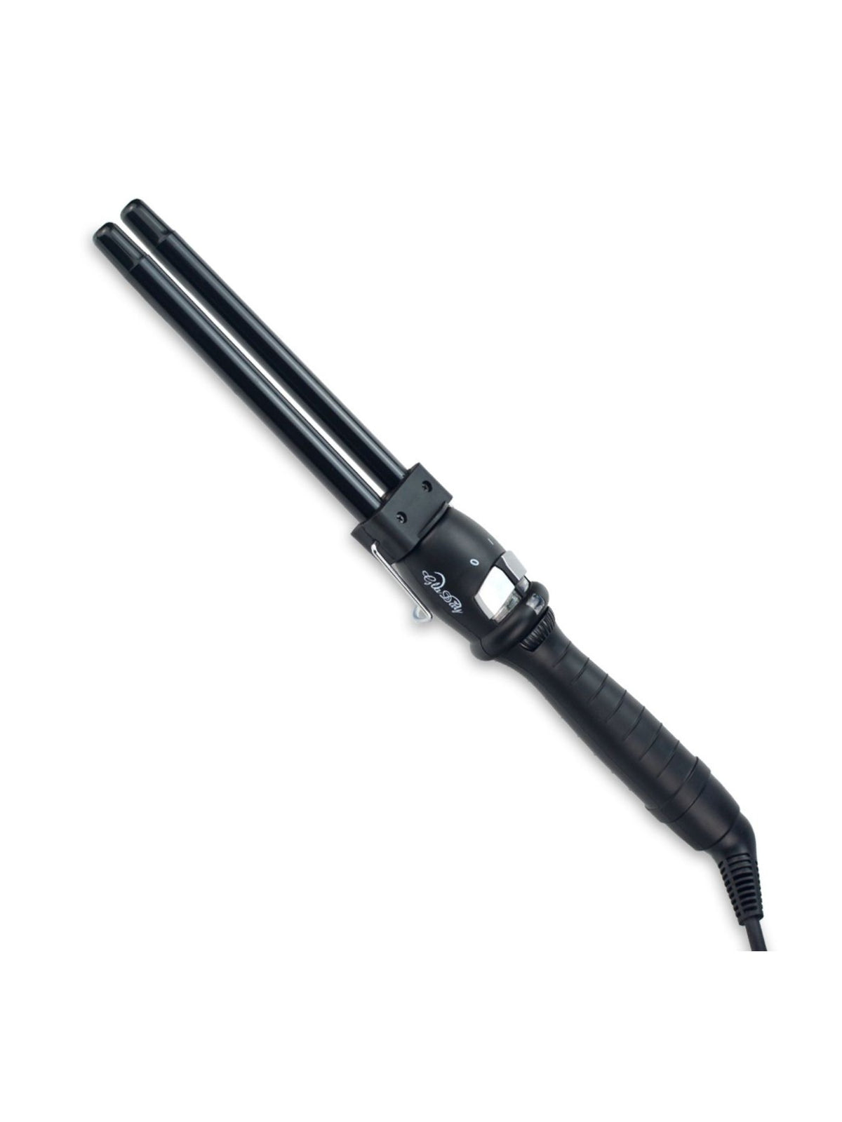 Curling iron barrel close up