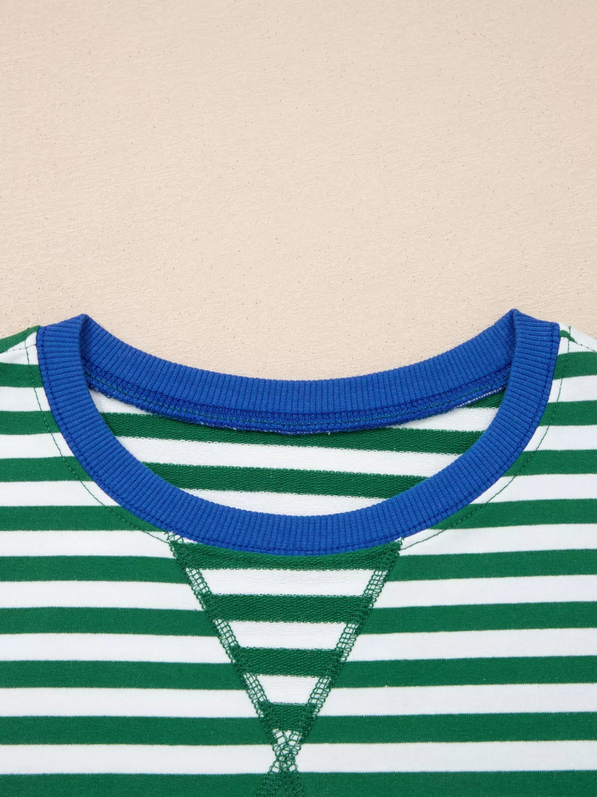Stripe boxy tee and shorts full look