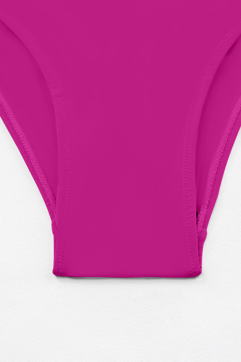 Ruched Slit Tankini Set - Fashorio
