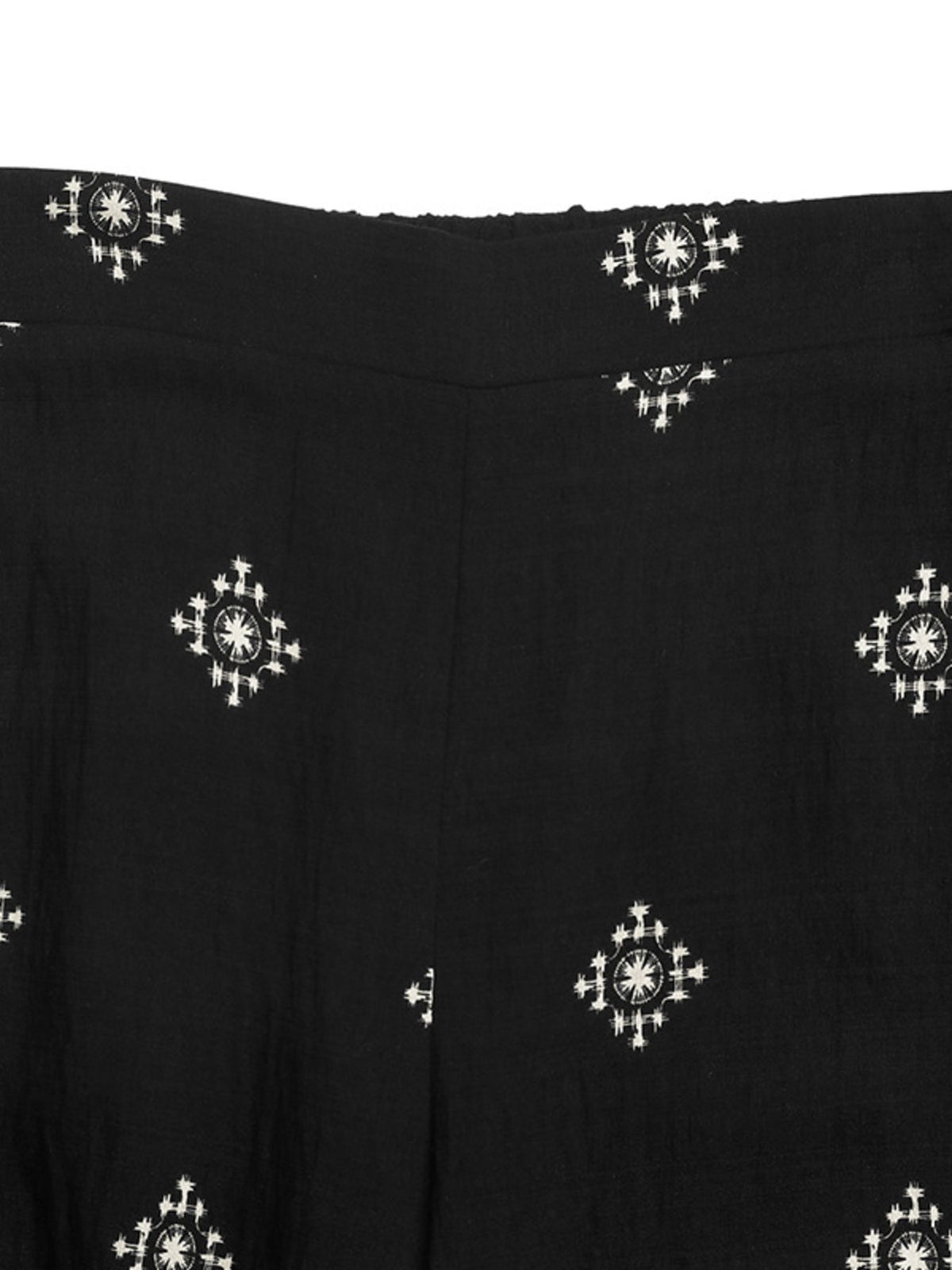 Black Sleeveless Top and Wide Leg Pants Set, view 8