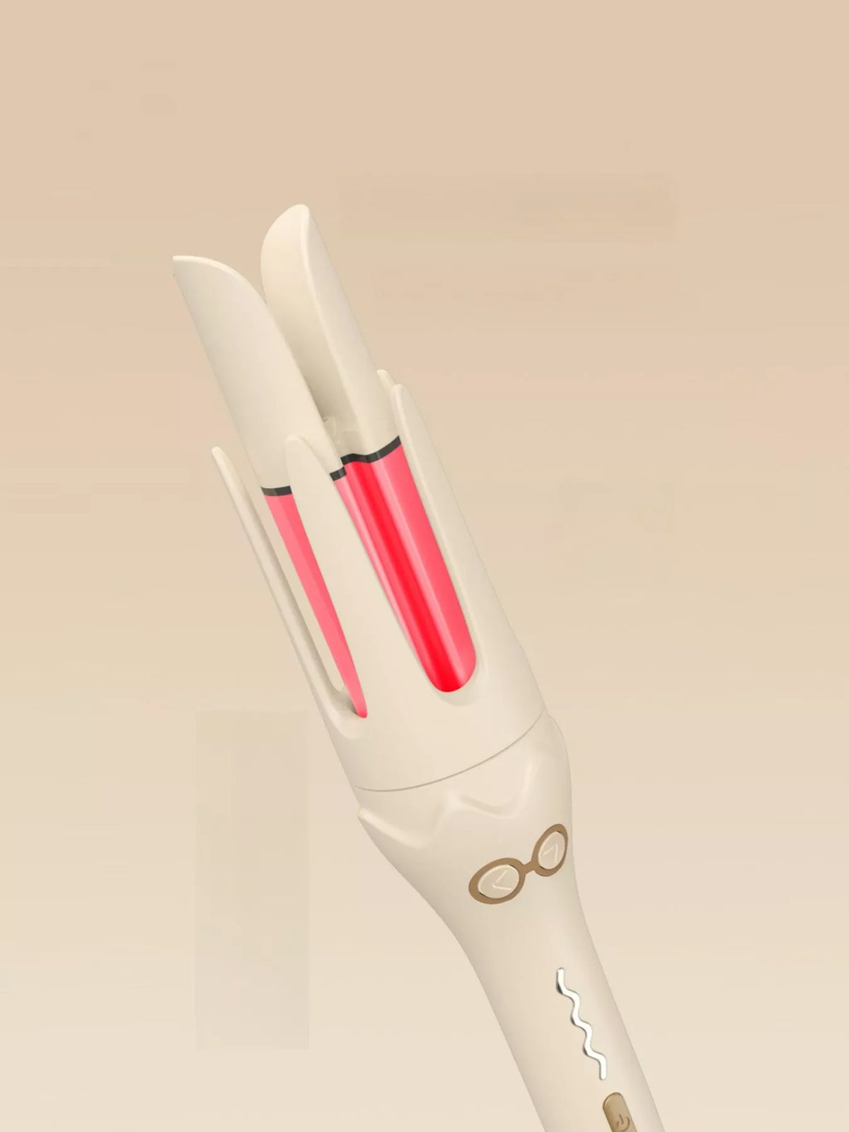 Curling iron rotating chamber
