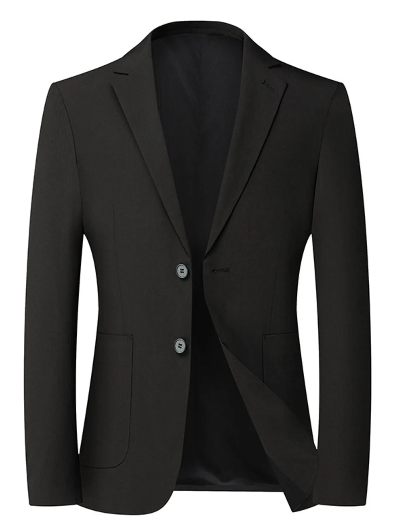 Men's Button Up Long Sleeve Blazer - Fashorio