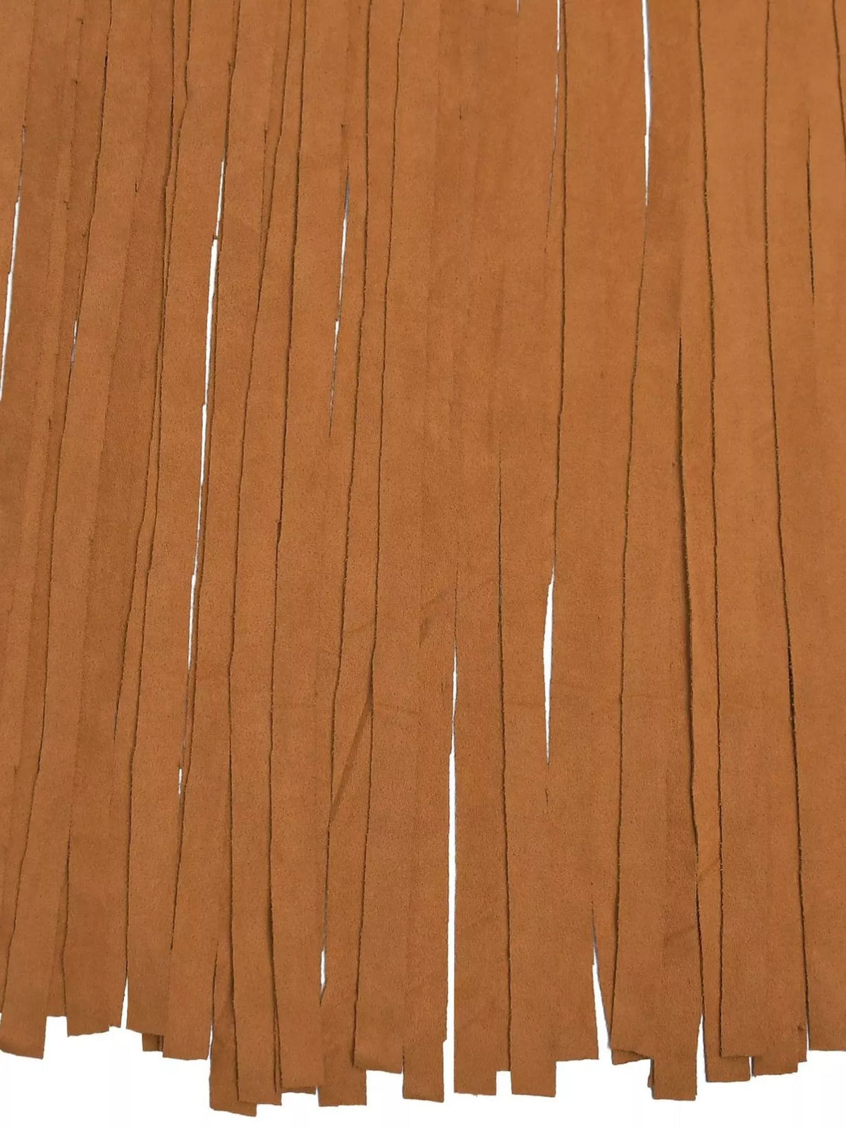 Side view of fringe tube top
