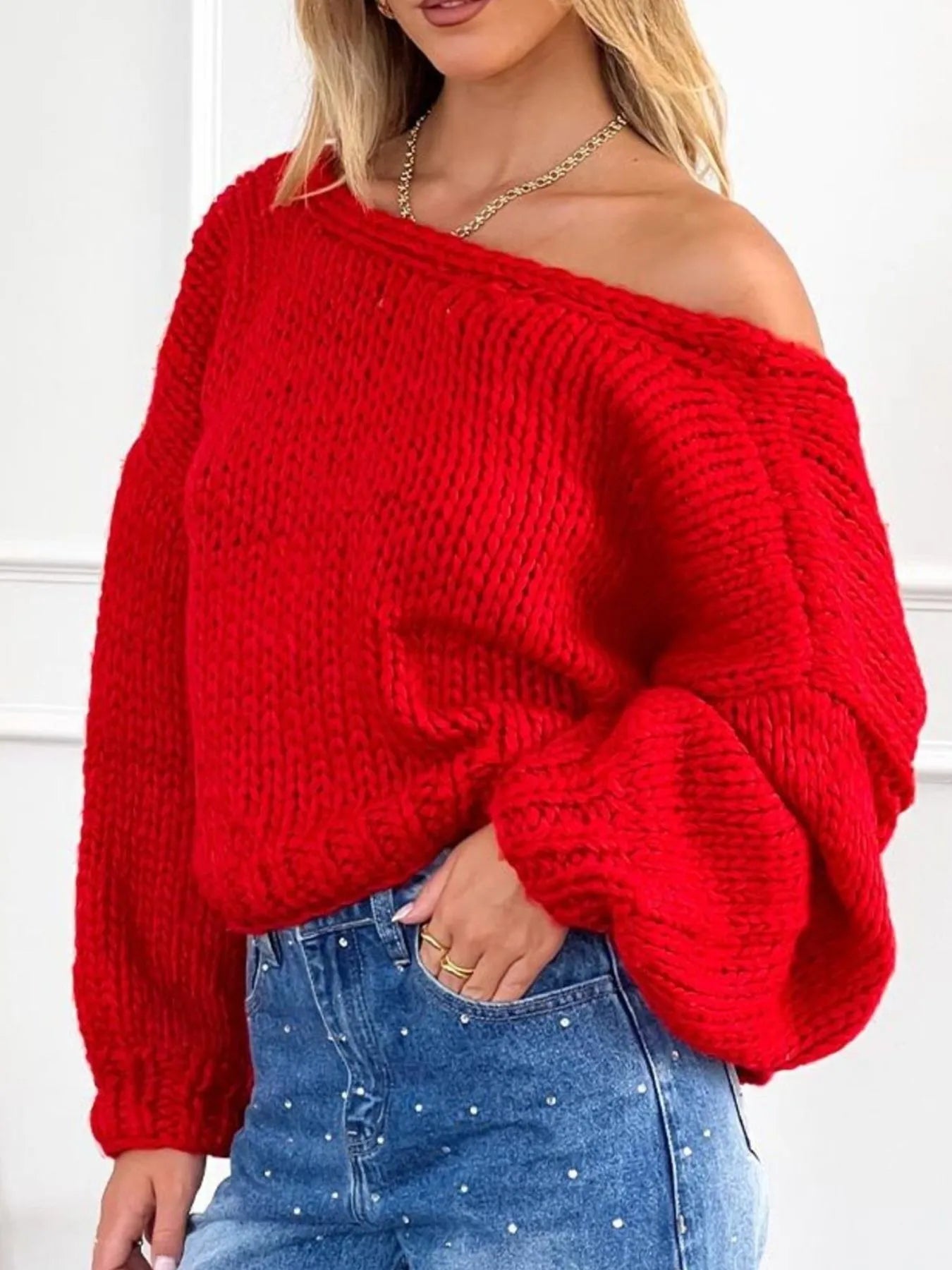 Tied Drop Shoulder Cardigan - Fashorio