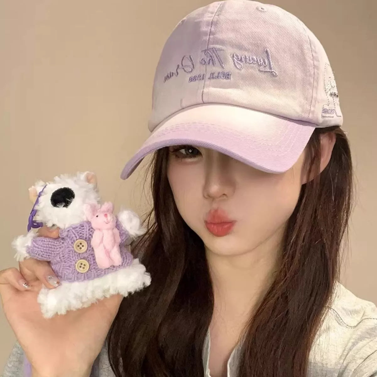 Embroidered gradient cap shown in an alternate colourway