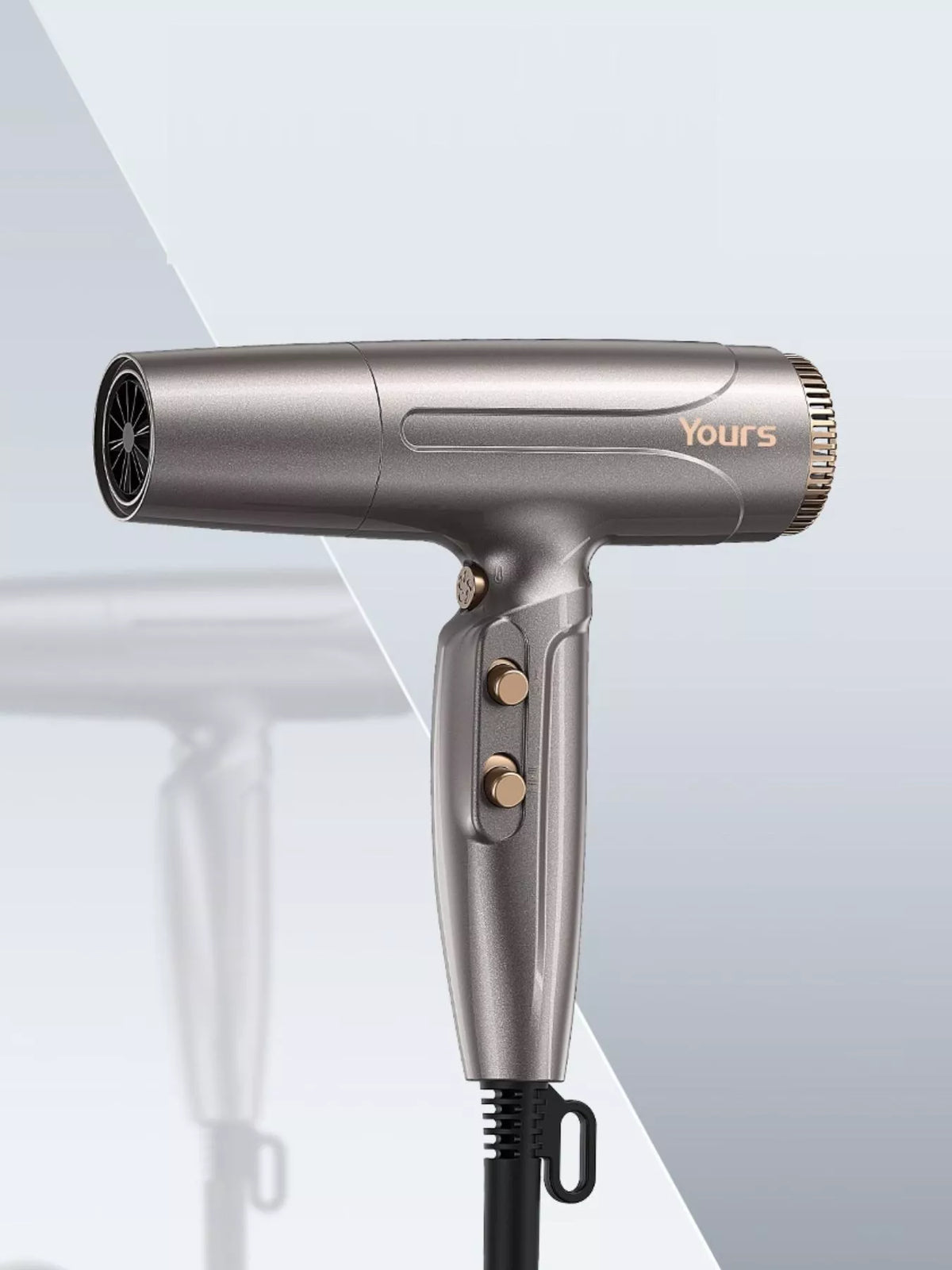 Hair dryer nozzle detail