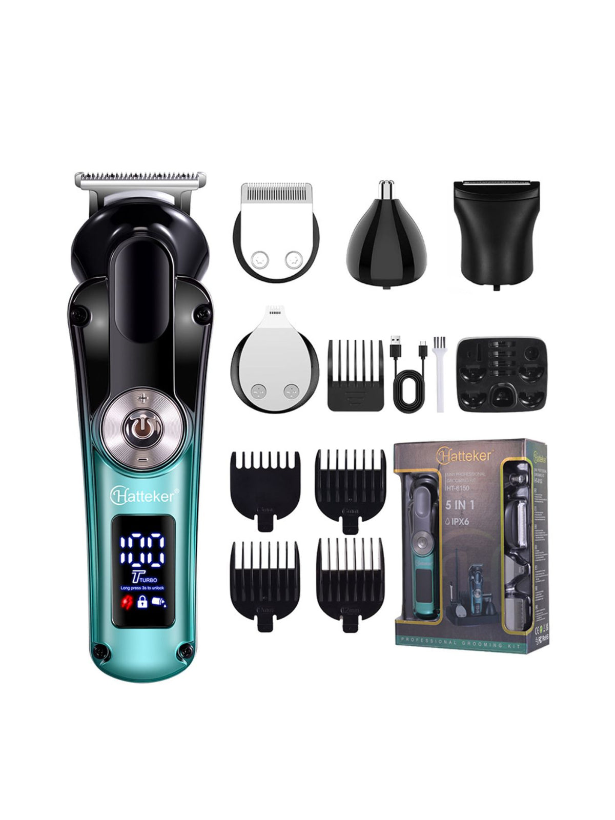 Hair clipper cutting hair