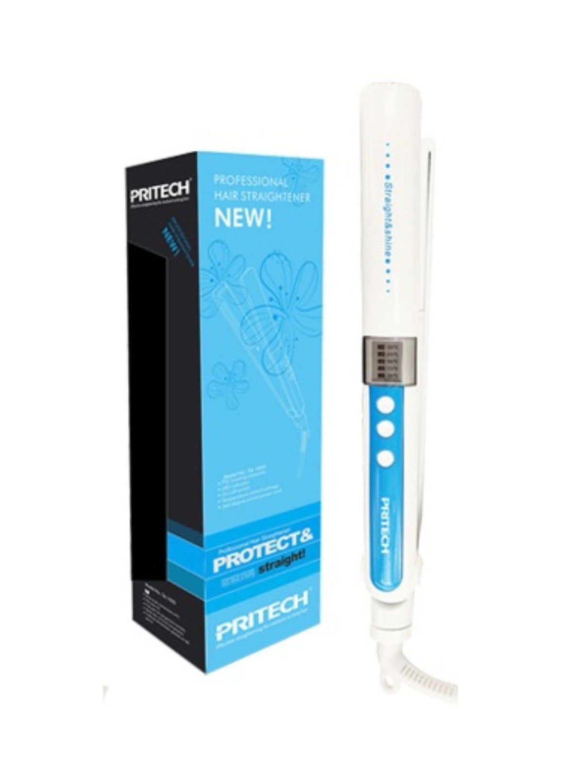 Straightening iron full product view