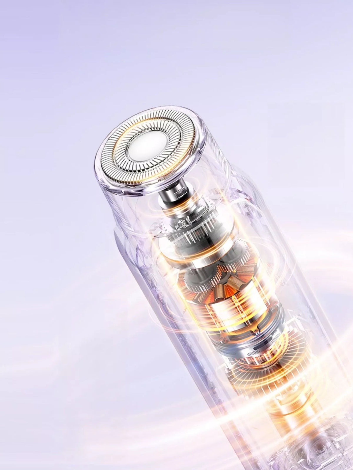 Epilator side profile