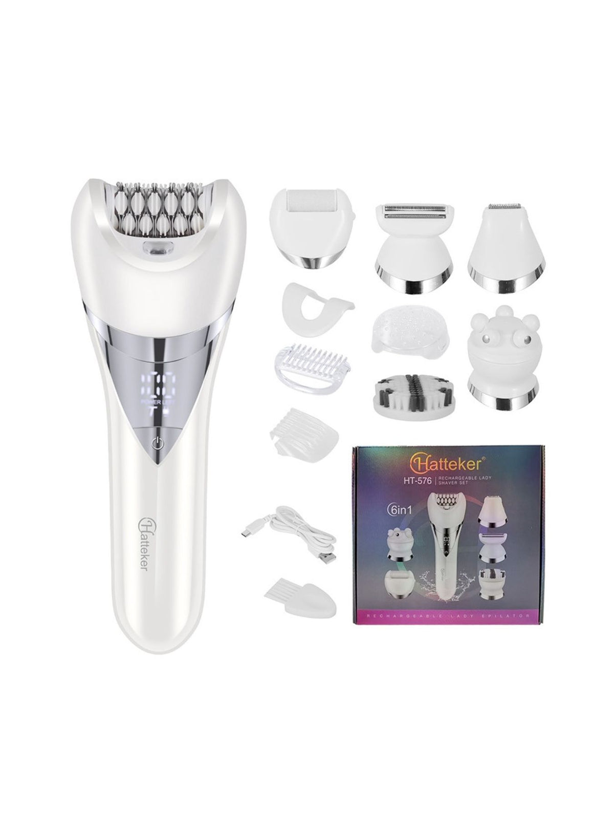 Epilator head close up