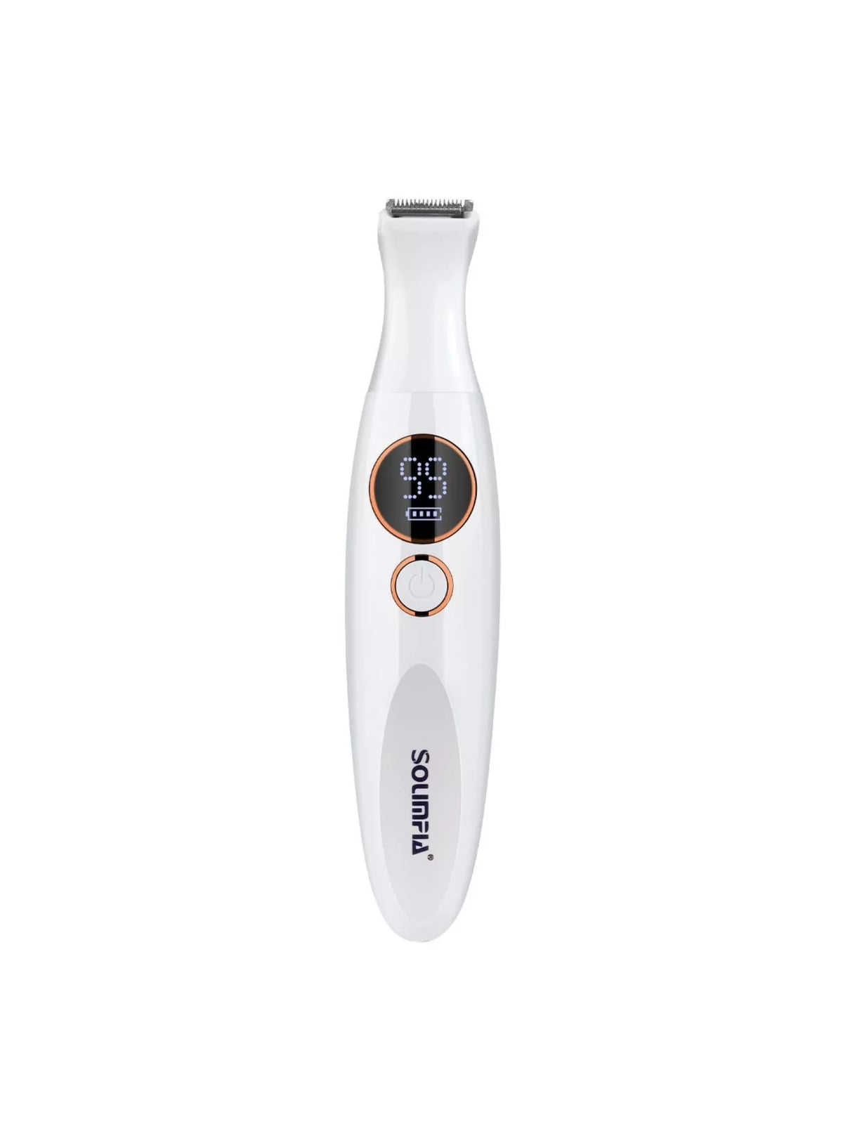 Epilator power button detail