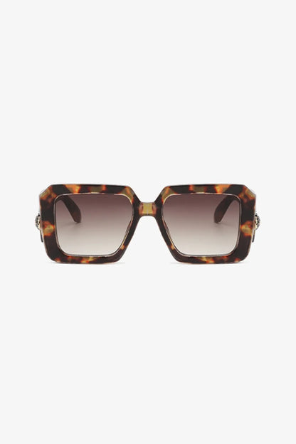Polycarbonate Frame Square Sunglasses - Fashorio