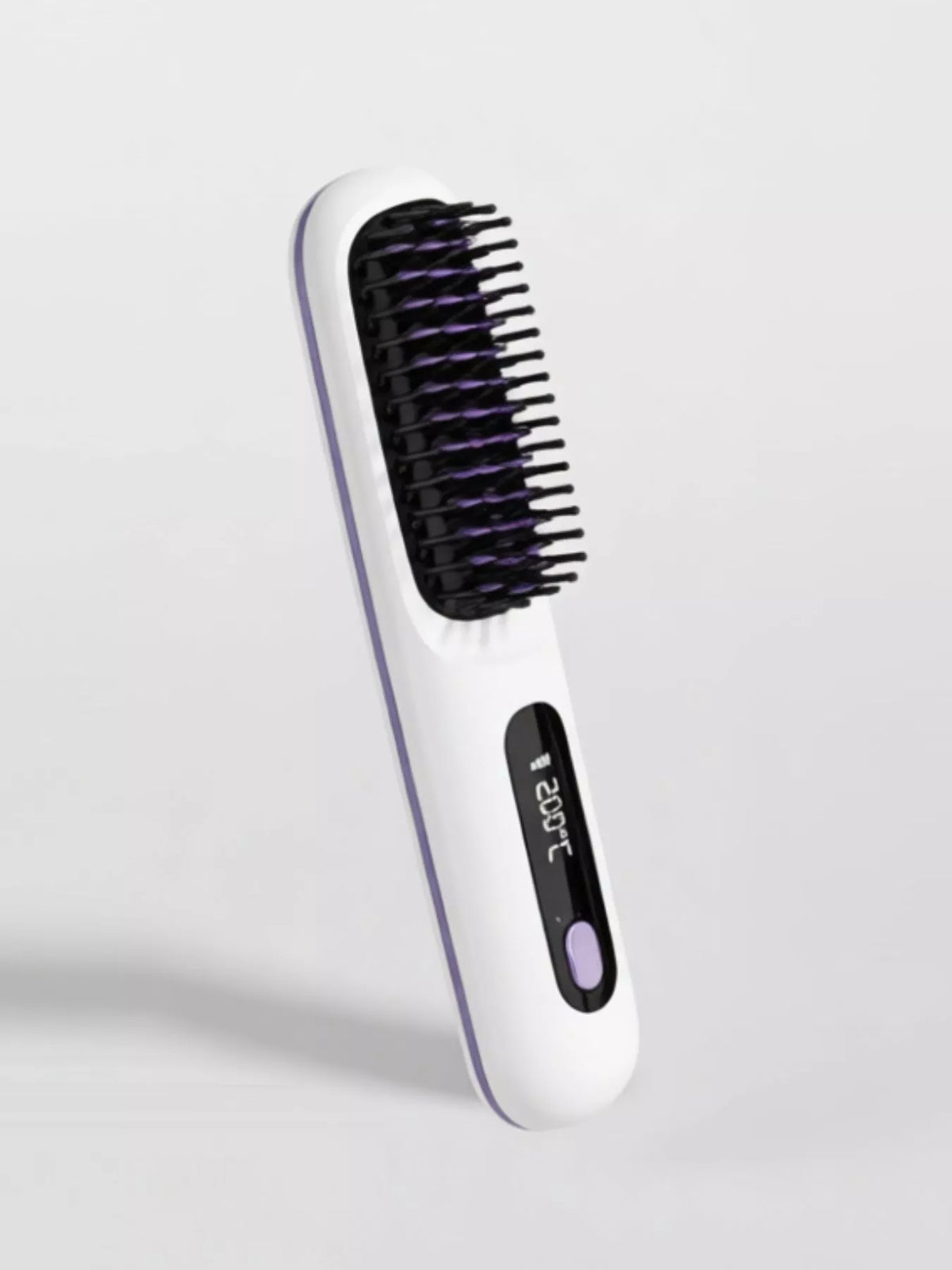 White straightening comb full view