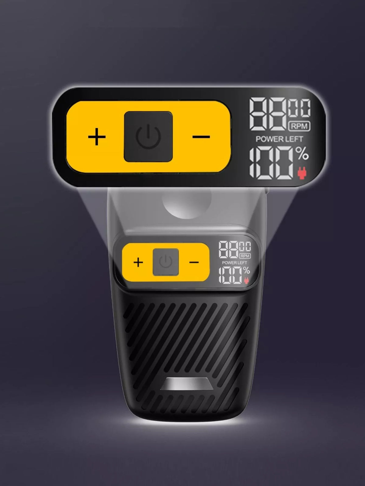 Electric shaver shaving head close up