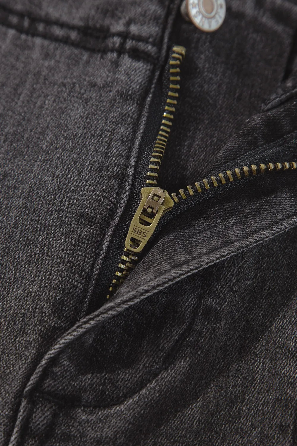High Waisted Vintage Wash Wide Leg Jeans, view 11