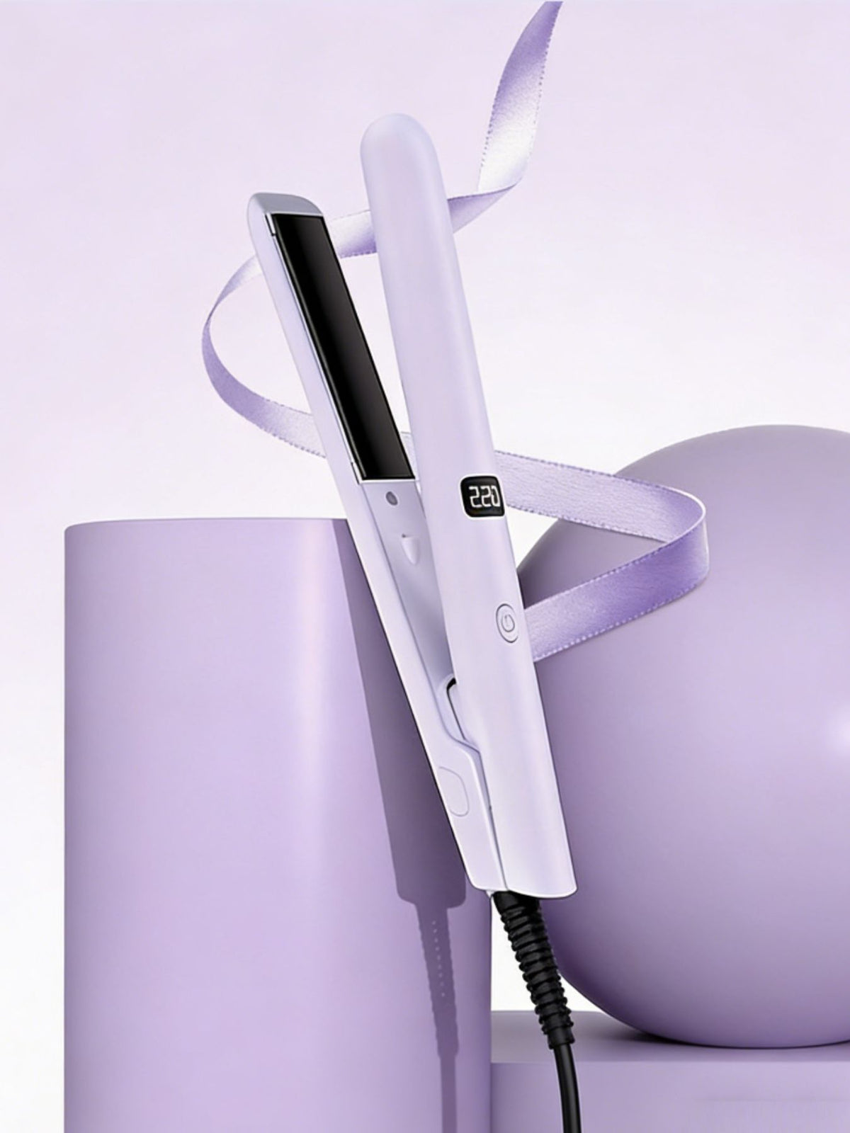 Adjustable straightener size reference