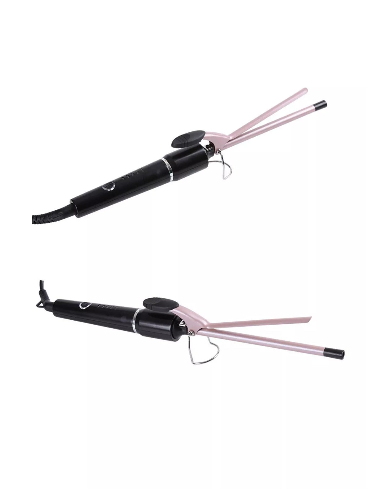 Curling wand cool tip and cord detail