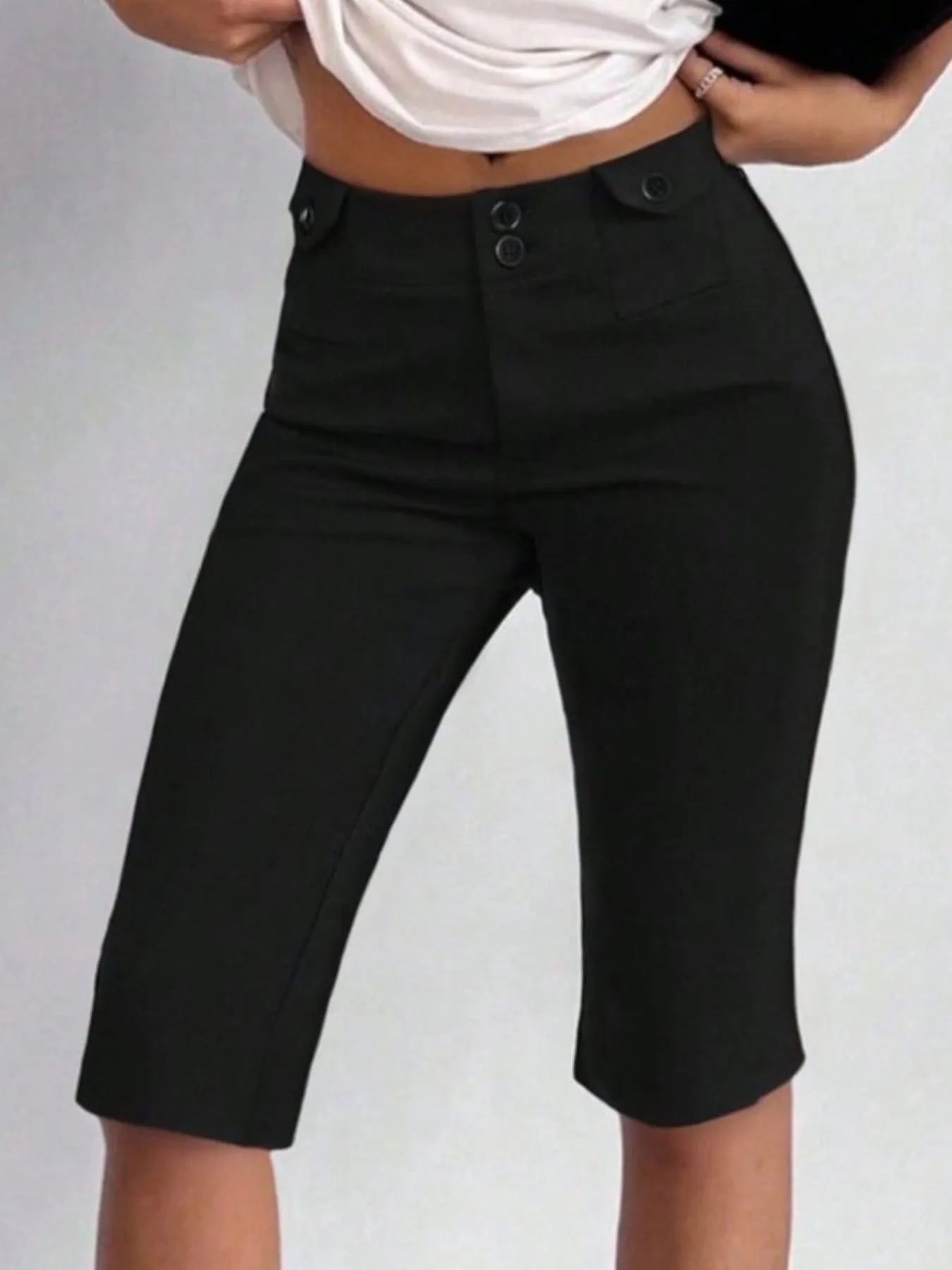 High-Waisted Shorts - Fashorio