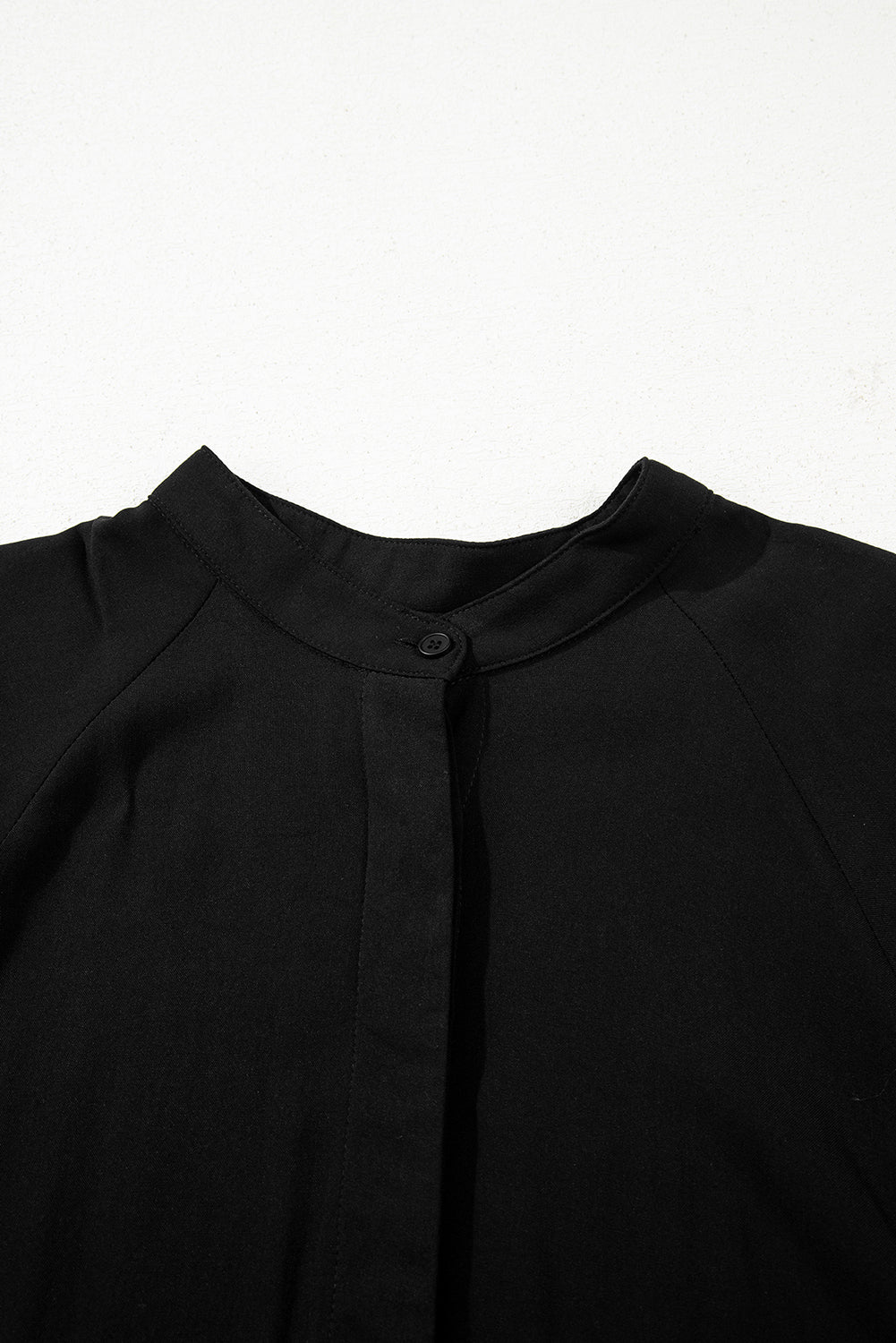 Black short sleeve maxi dress casual look