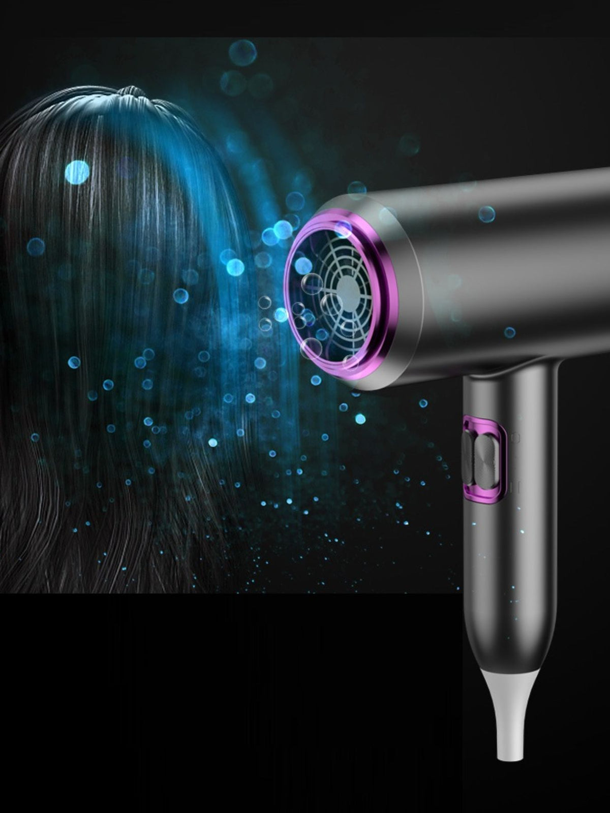 Hair dryer full body view