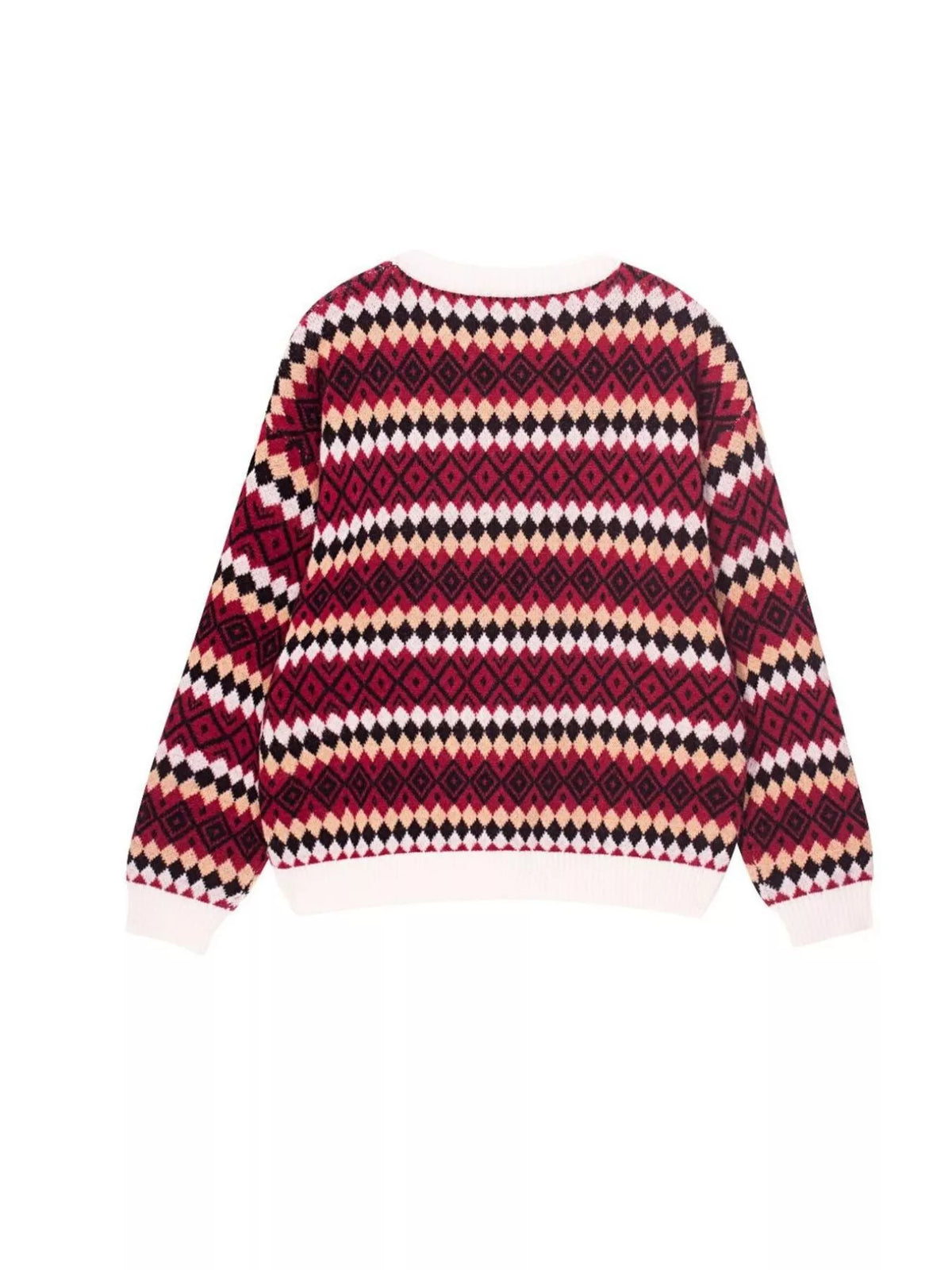 Geometric sweater color option