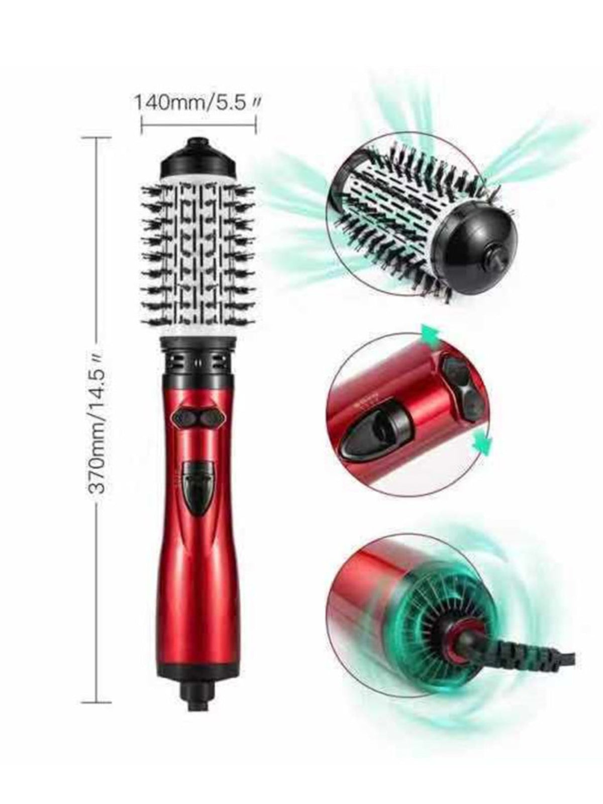 Light yellow hot air brush