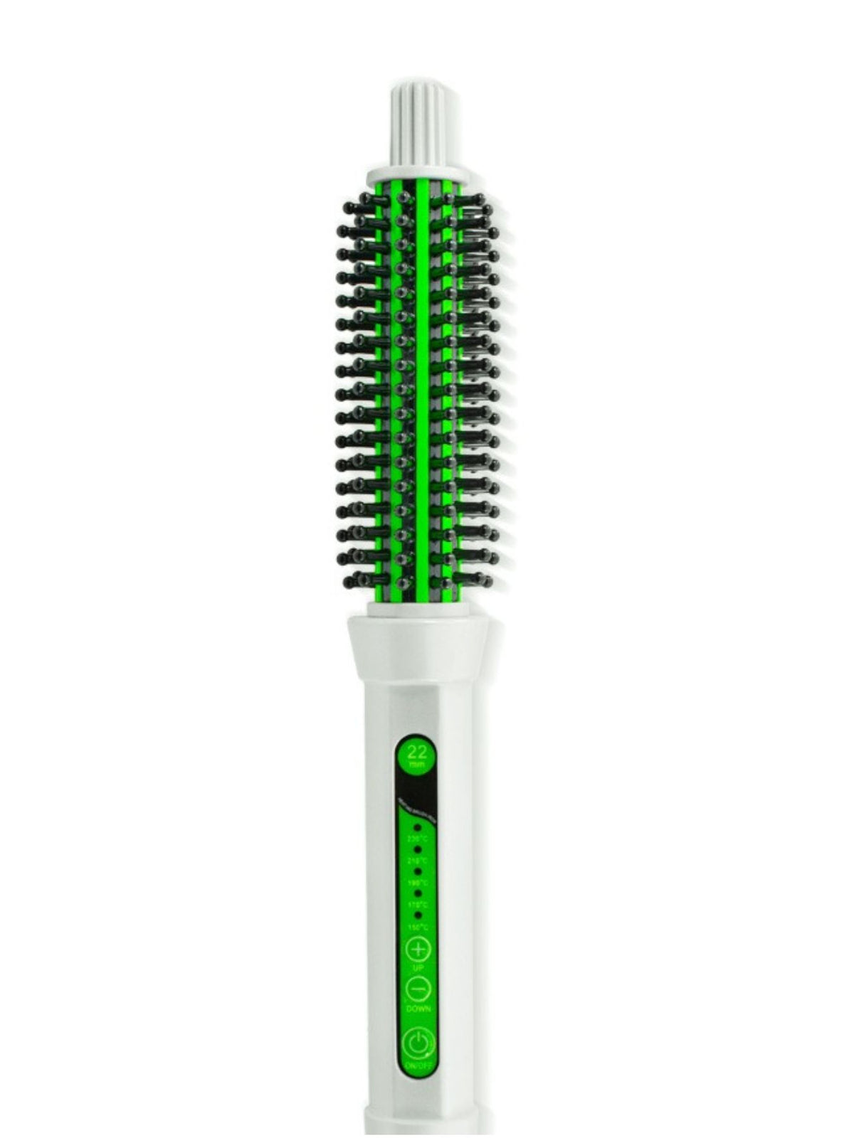 Hot air brush handle grip view