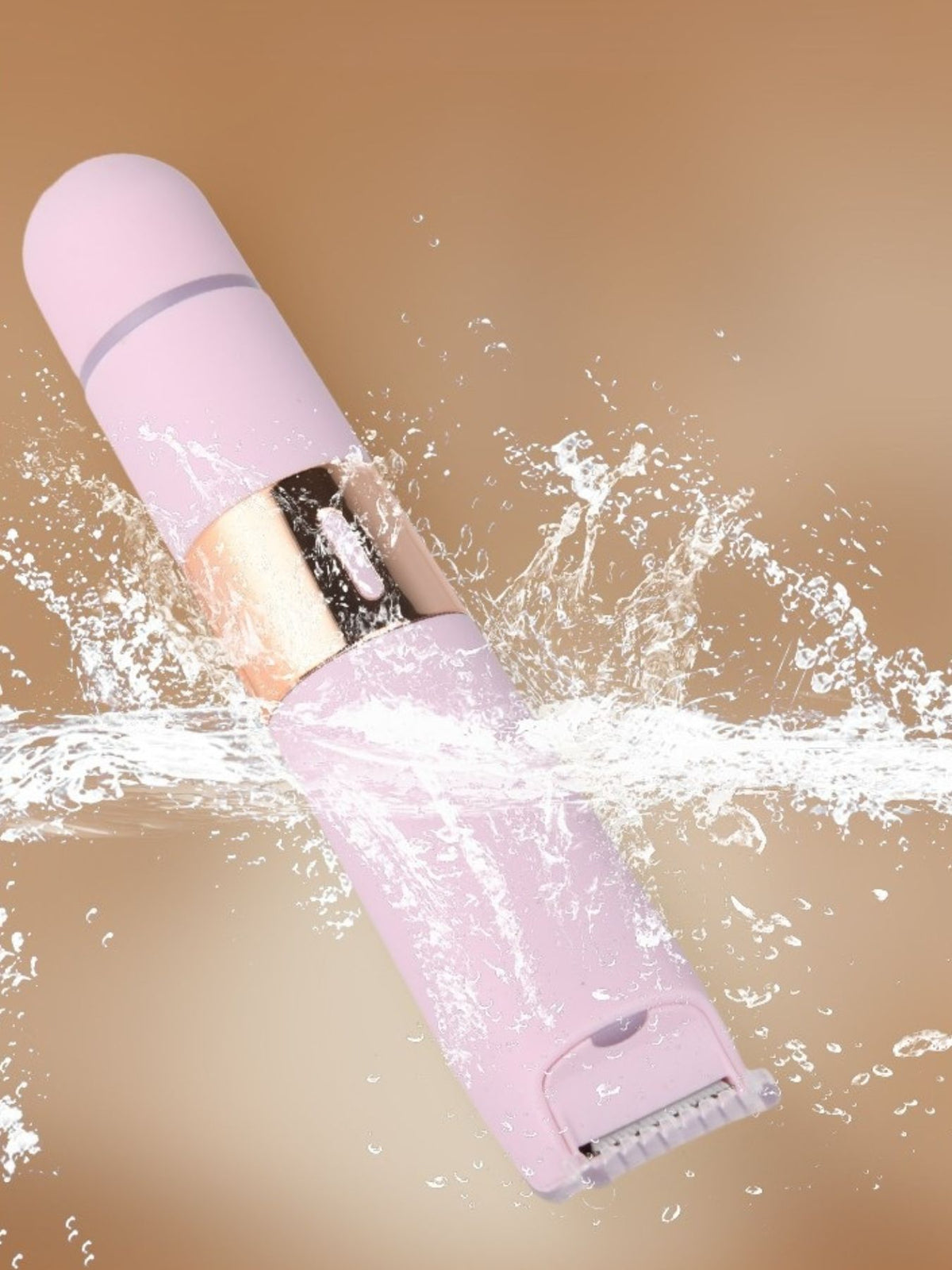 Close up of epilator head for hair removal