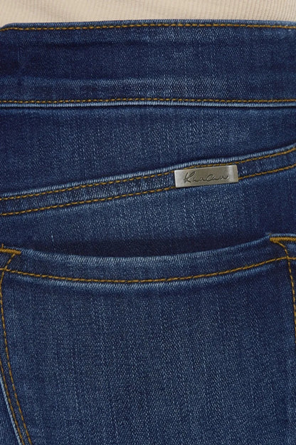 Kancan Mid Rise Gradient Skinny Jeans - Fashorio