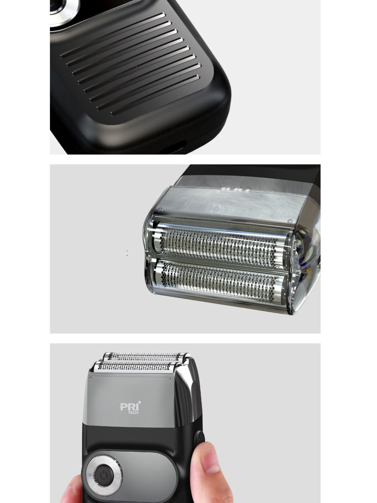Clipper with USB charging cable