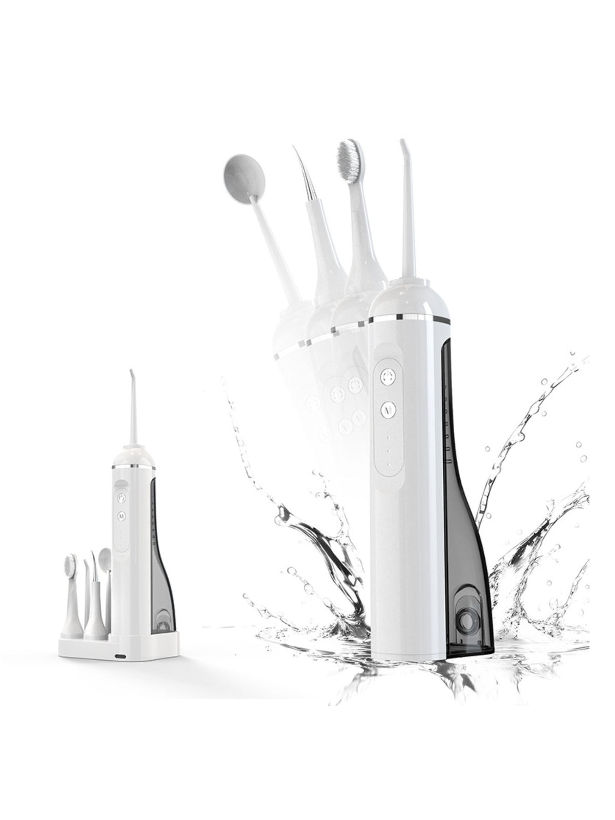 Water flosser in white color