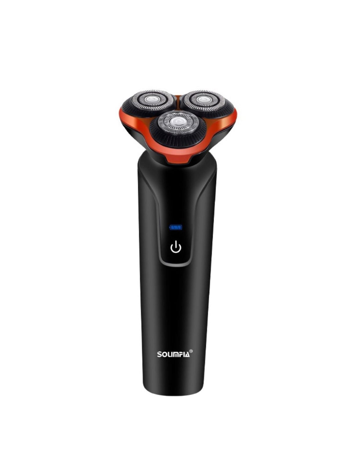 Electric shaver charging port detail