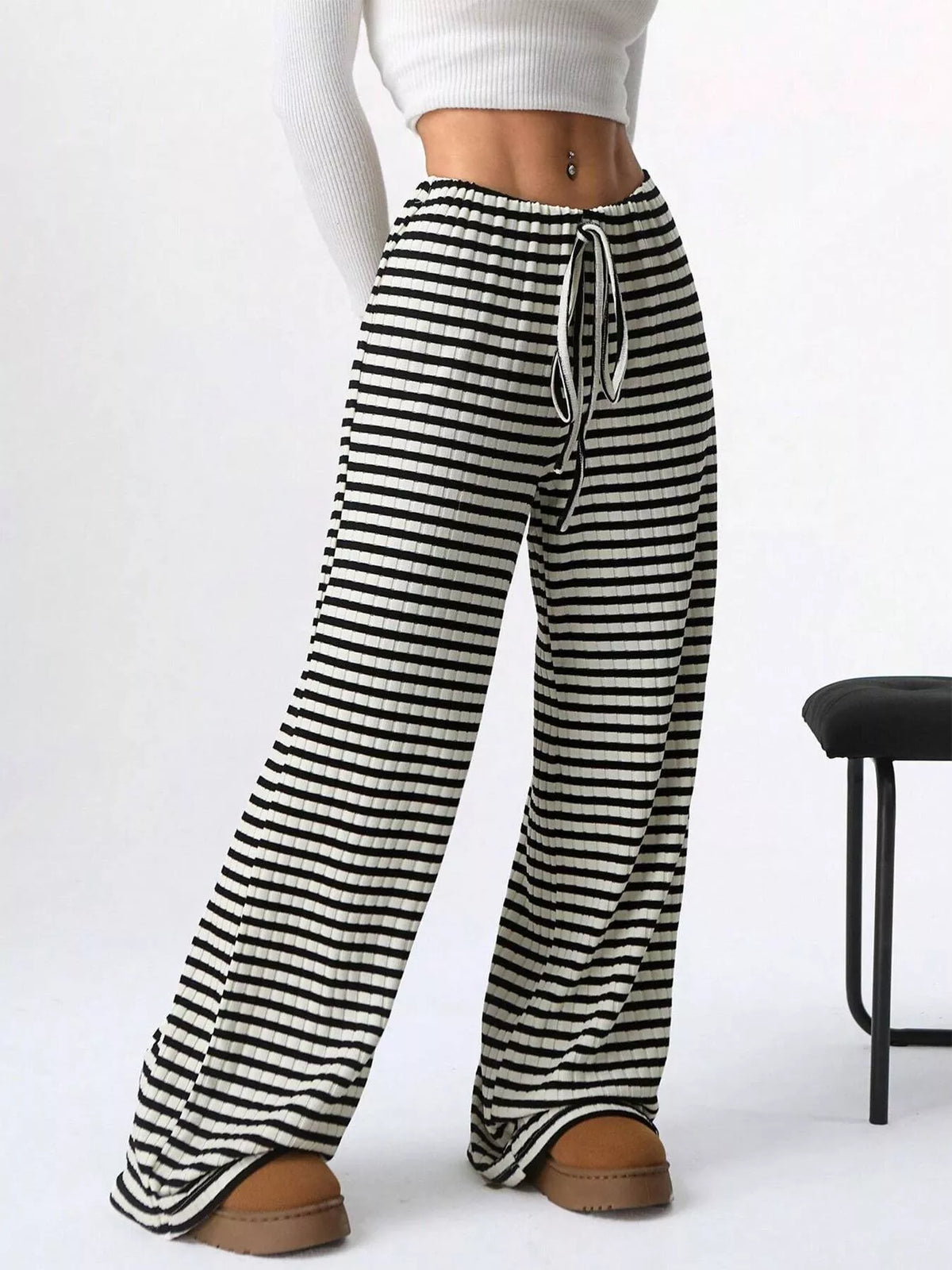Light gray pants view