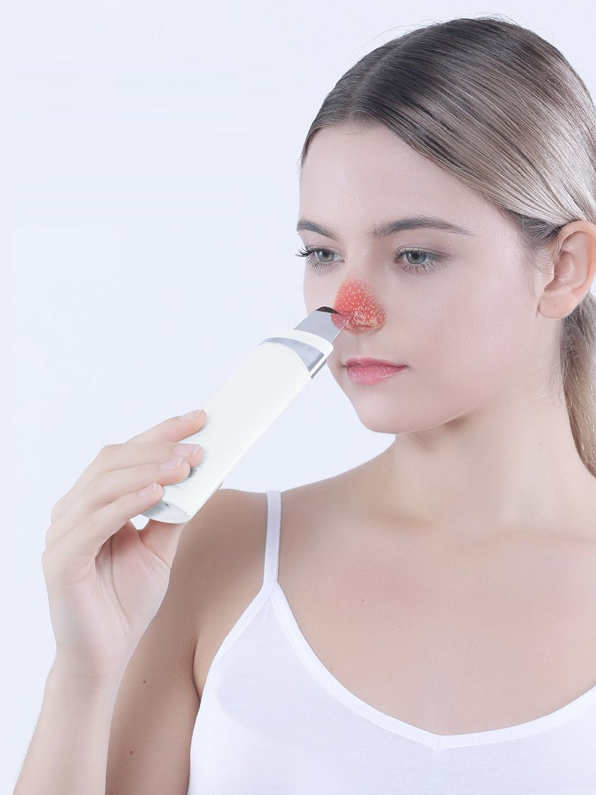 Pore vacuum interchangeable heads detail