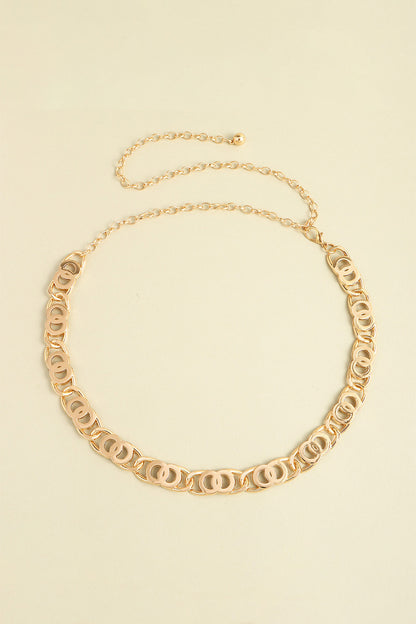 Alloy Lobster Clasp Belt - Fashorio
