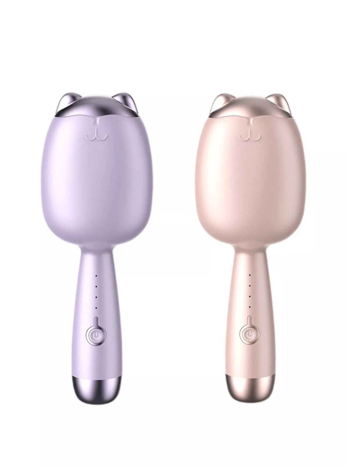 Cat shaped portable curling iron full product