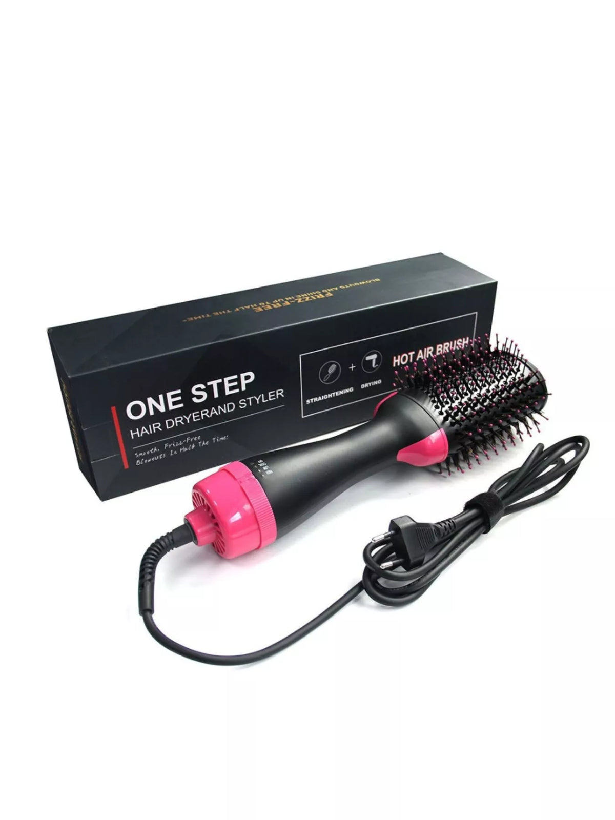 Hot air brush with power cord