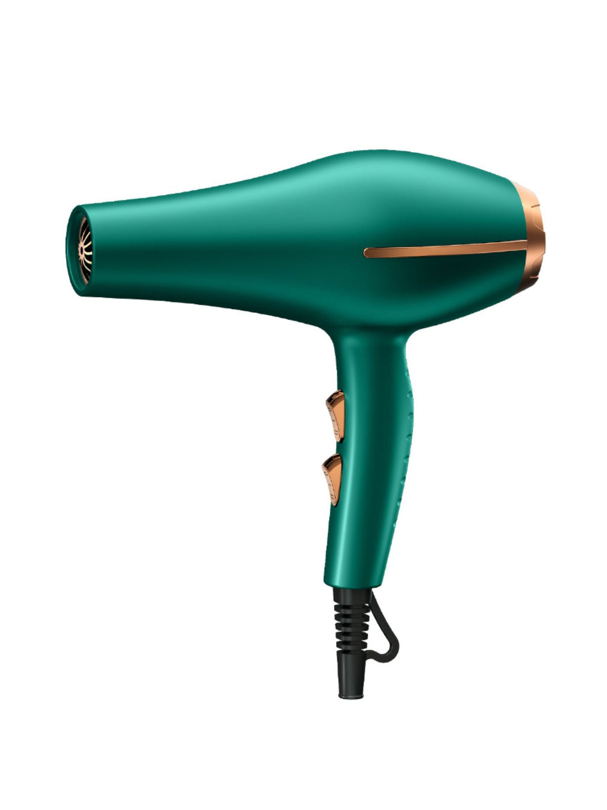Hair dryer speed settings close up