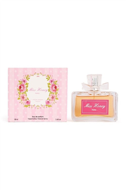 Miss Honey Paris women's warm floral spray perfume bottle
