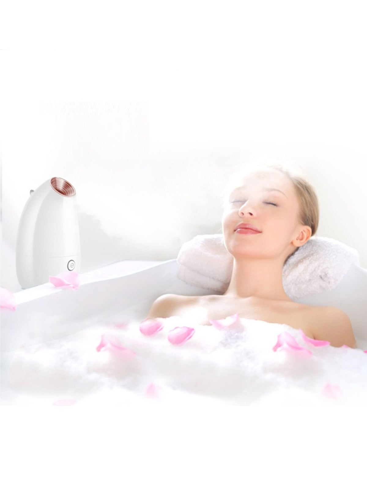 Facial steamer side profile