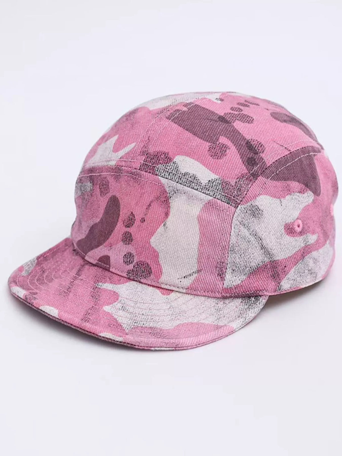 Camo baseball cap third colorway view