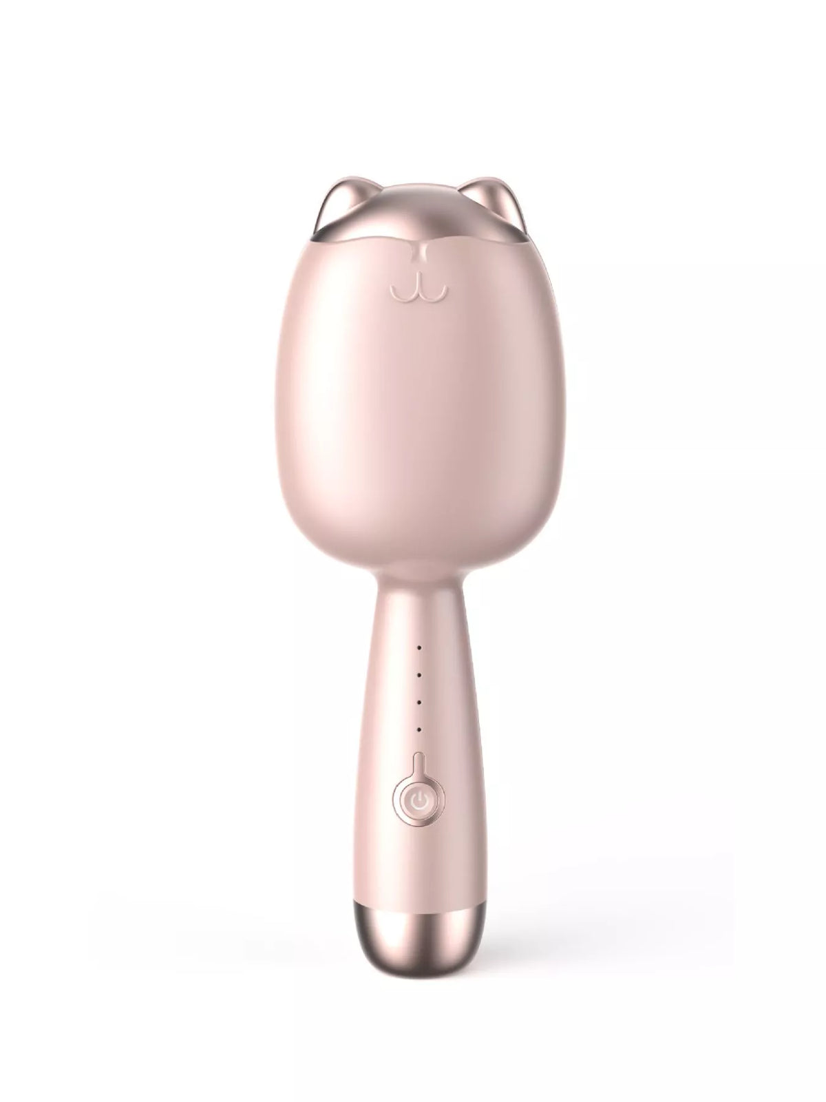 Cat shaped curling iron size detail
