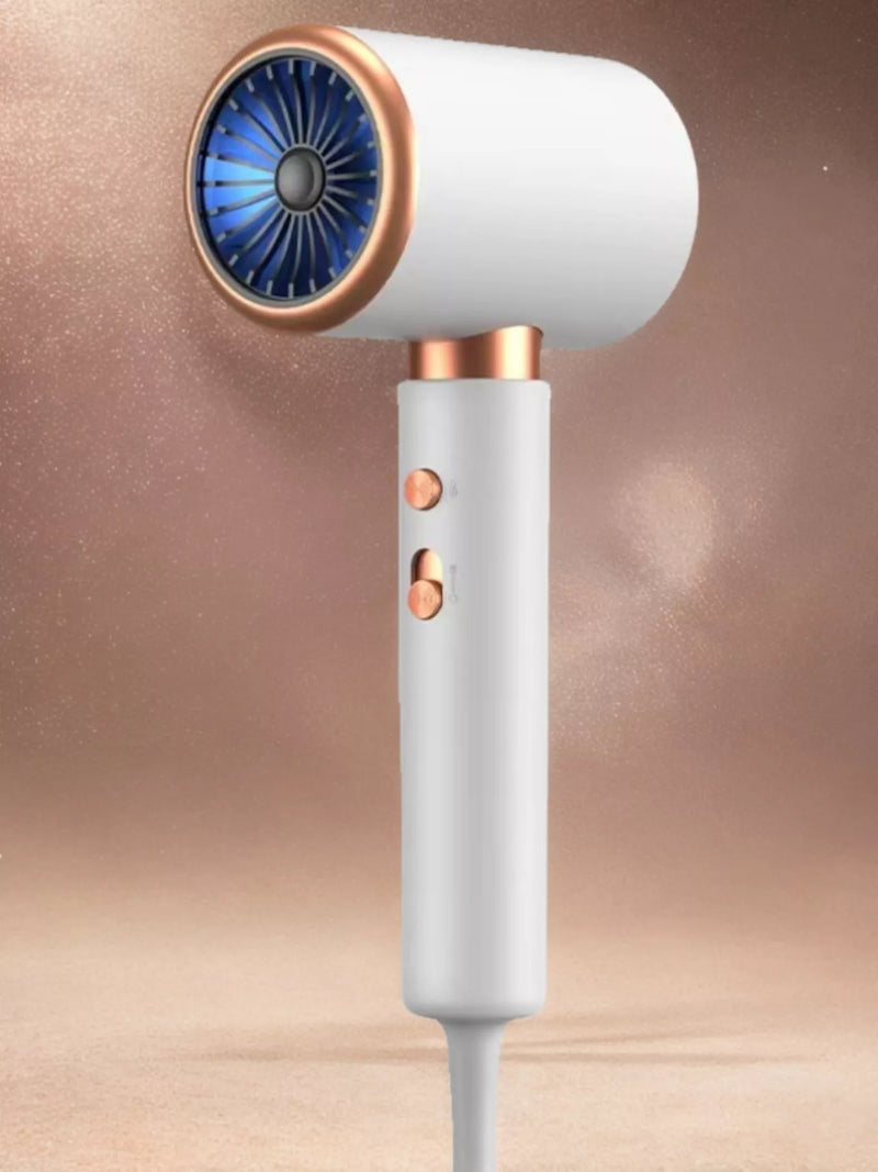 Constant temperature hair dryer front view