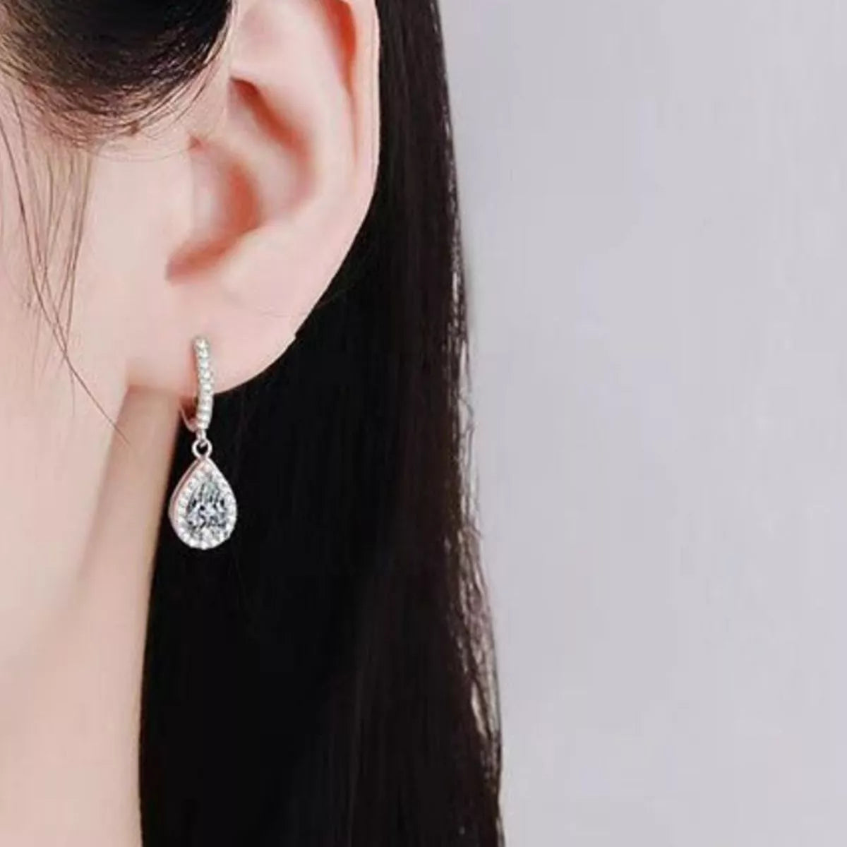 Earrings shown against a plain background