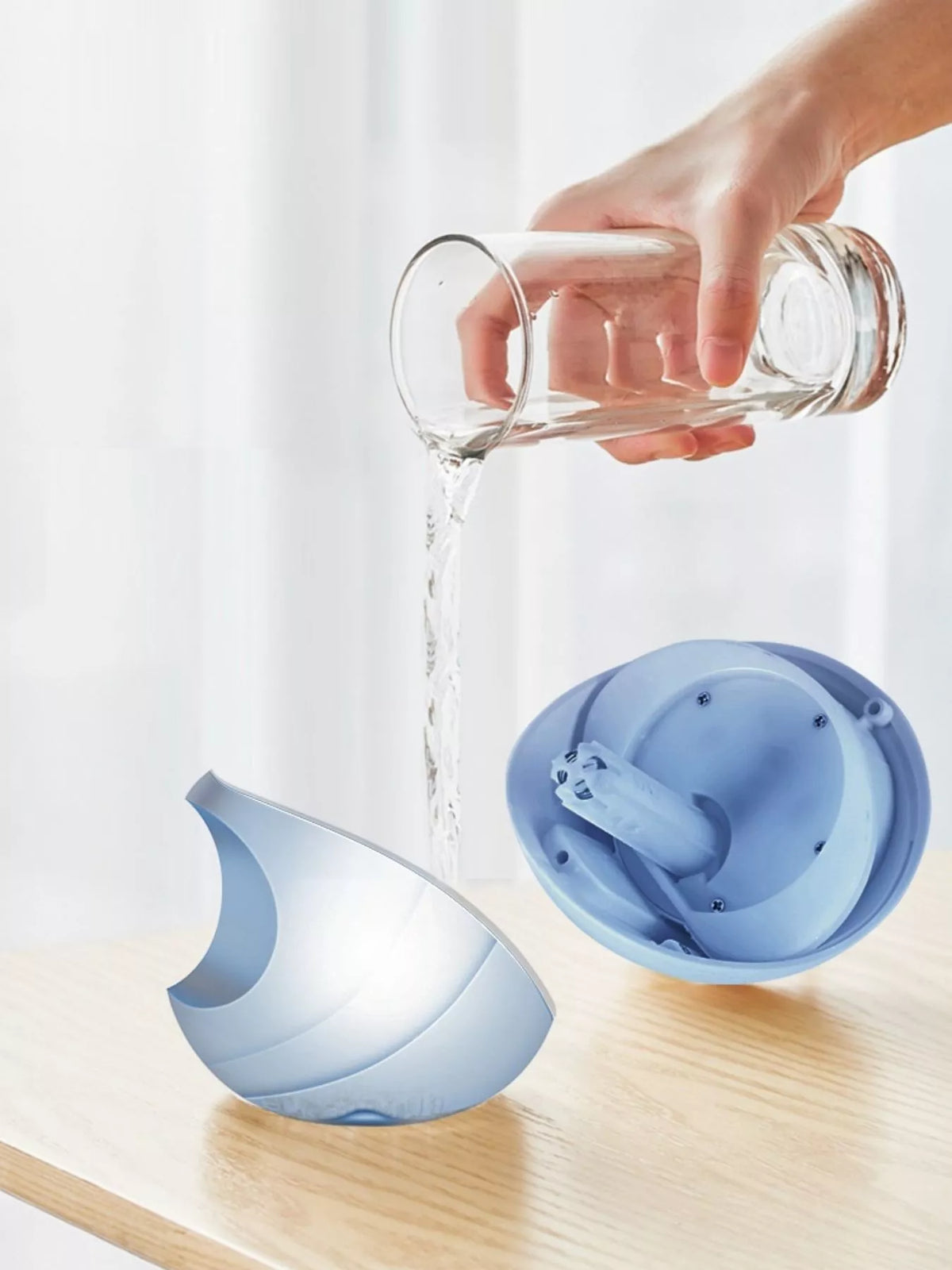 Apple humidifier water tank view