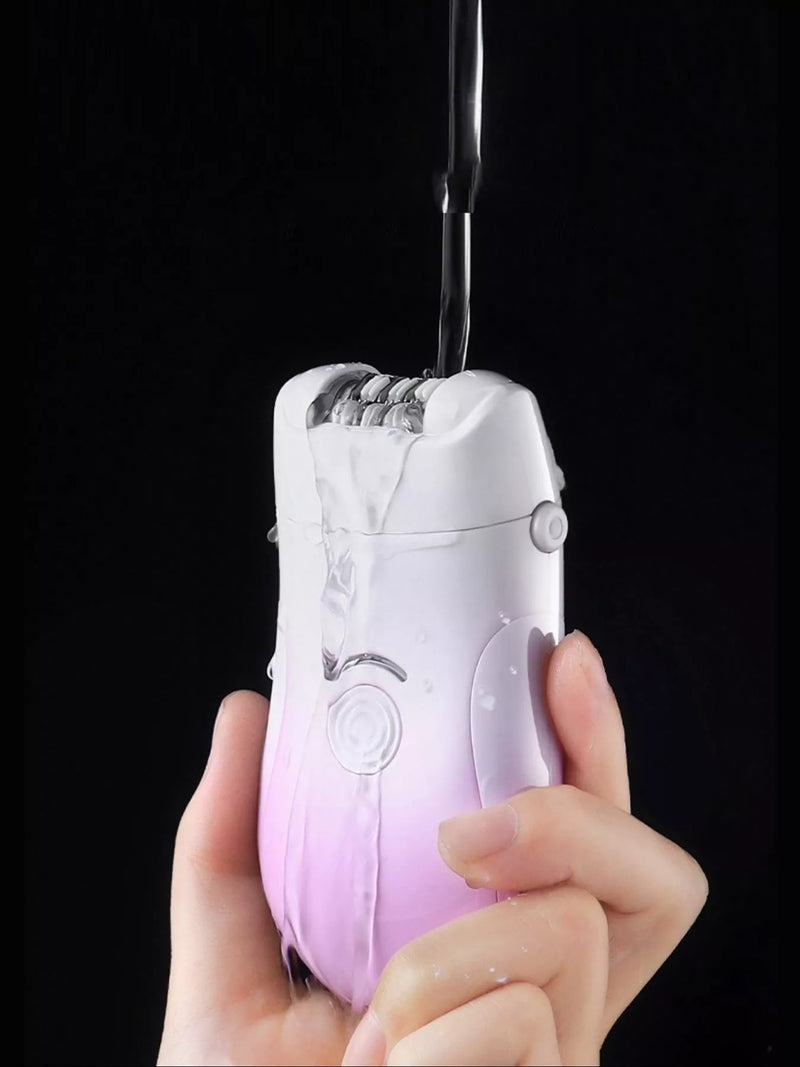 3 in 1 portable hair removal epilator in pink