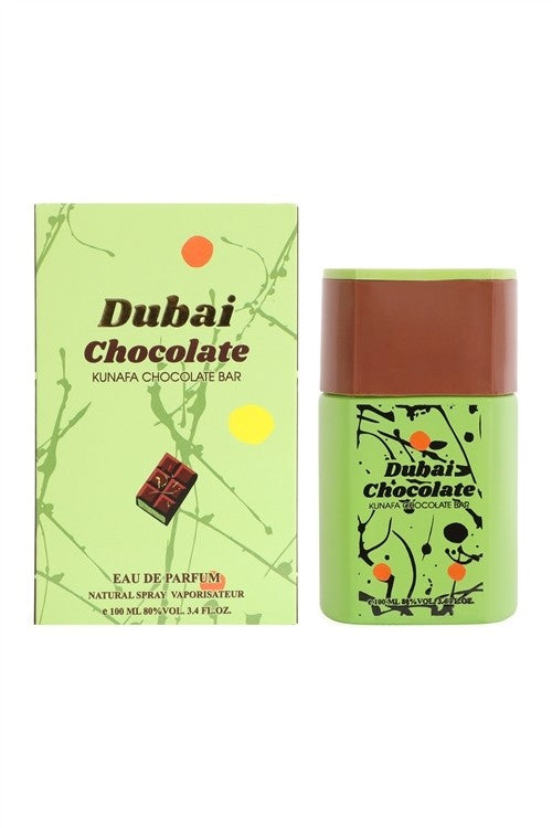 Dubai Chocolate women's gourmand spray perfume bottle