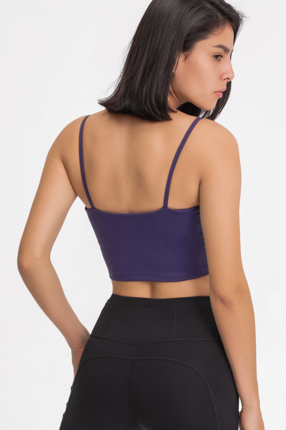 Millennia Feel Like Skin Scoop Neck Sports Cami - Fashorio